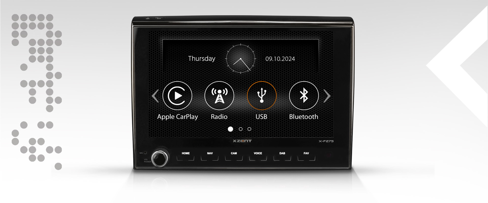 XZENT X-F275 – Autoradio für FIAT Ducato III, Citroën Jumper II und Peugeot Boxer II