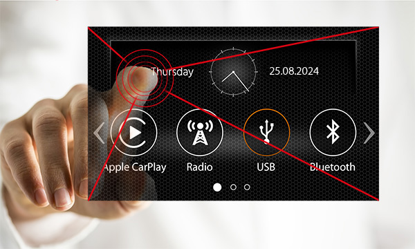 Xzent X-F275 – großer Touchscreen
