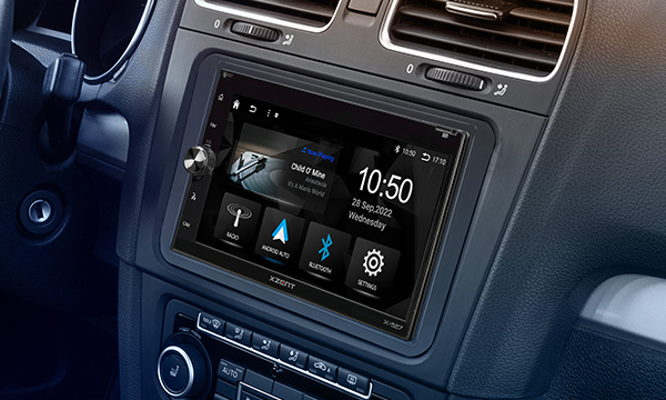 Xzent X-527 – Einbau im VW Golf