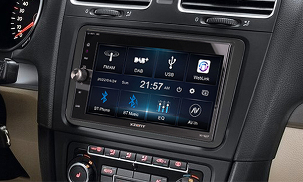XZENT X-107 – integration in Fahrzeuge mit 2-Din Schaucht